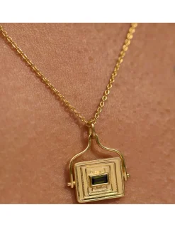 COLLIER - NY - TOURMALINE VERTE