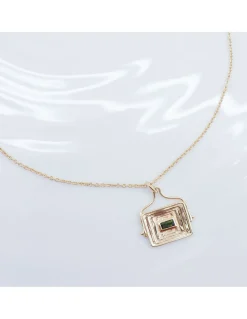 COLLIER - NY - TOURMALINE VERTE