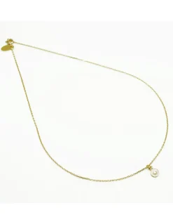 COLLIER CHAINE FORCAT 40CM ET MEDAILLE MINI SOLEIL