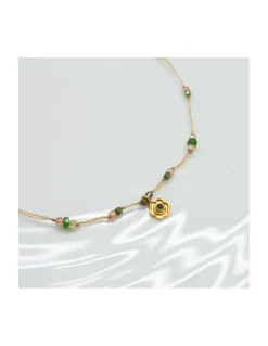 COLLIER COURT GOLDI FLEUR N°899