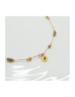 COLLIER COURT GOLDI FLEUR N°898