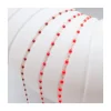 COLLIER RAS DE COU OR ROSE 42CM- GIGI - TONS ROUGES