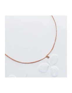DAISY - COLLIER CORDONS LUREX, UNE FLEUR (CORDON AU CHOIX)