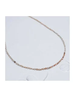 EVERGREEN - COLLIER GIGI GOLD ZIRCONS