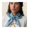 FOULARD EN COTON - 675 - CLOUD