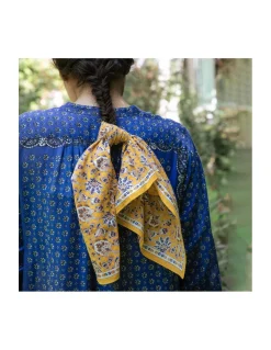 FOULARD EN COTON - 764 - HOLI YELLOW