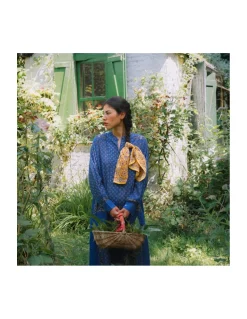 FOULARD EN COTON - 764 - HOLI YELLOW