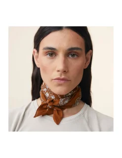 FOULARD EN COTON - 675 - MOCHA