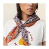 FOULARD EN COTON - 715 - MOCHA