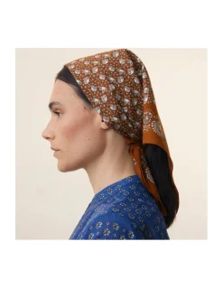FOULARD EN COTON - 675 - MOCHA