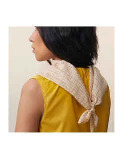 FOULARD EN COTON - 765 - NATURAL