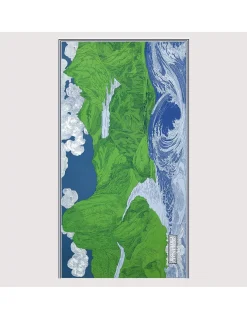 FOUTA EN COTON - BALTHAZAR - BLUE