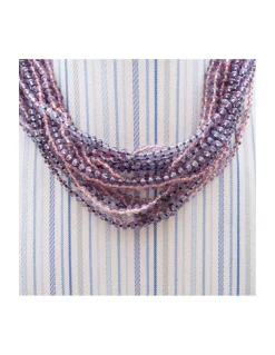 GIGI - COLLIER COURT SPINELLES BLEUES