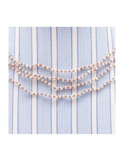GIGI - COLLIER COURT ZIRCONS GRIS