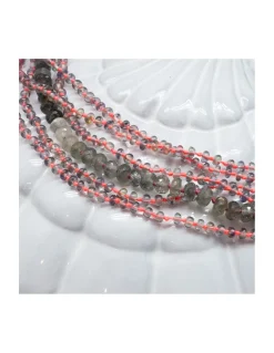 GIGI - COLLIER LONG SAPHIRS VERTS