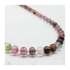 GIGI - COLLIER LONG TOURMALINES SMOOTH RONDELLES
