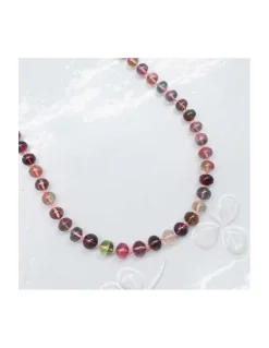 GIGI - COLLIER LONG TOURMALINES SMOOTH RONDELLES