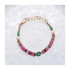 ISLAND GIRL - BRACELET TOURMALINES ET TSAVORITES