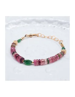 ISLAND GIRL - BRACELET TOURMALINES ET TSAVORITES