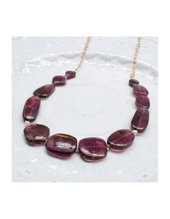 ISLAND GIRL - COLLIER TOURMALINES ROSES