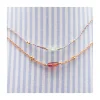 JANE - COLLIER TOURMALINE PICASSO SUR CORDON LUREX
