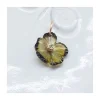 JOHRI - PENDENTIF FLEUR TOURMALINE 2