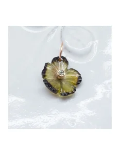 JOHRI - PENDENTIF FLEUR TOURMALINE 2
