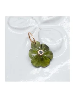 JOHRI - PENDENTIF FLEUR TOURMALINE 4