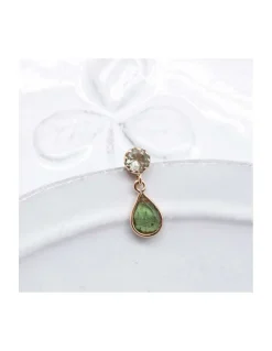 JOHRI - PUCE D'OREILLE EN OR ET TOURMALINES