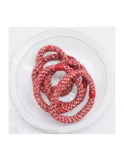 ÉLASTIQUE POUR CHEVEUX KKNEKKI - RED