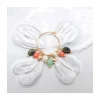 MARIA - CRÉOLE TOURMALINE, CORAIL BAMBOO, PERLE DE CULTURE ET CHRYSOPRASE (COURT)
