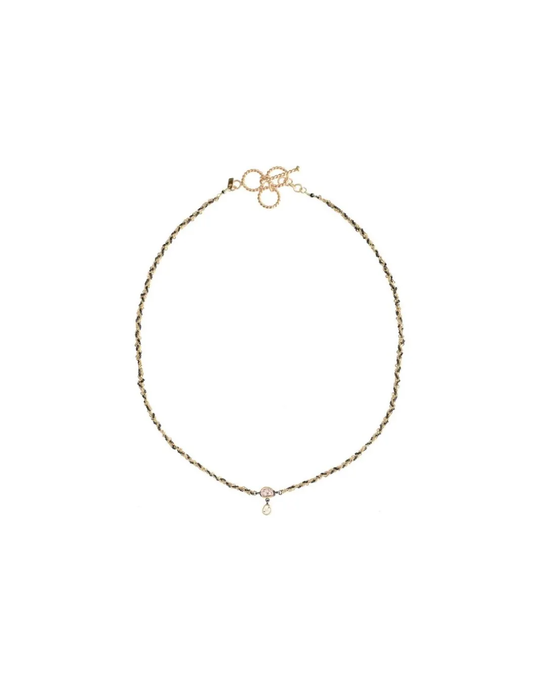 MARIE LAURE CHAMOREL - COLLIER COURT N°727 - GOLD