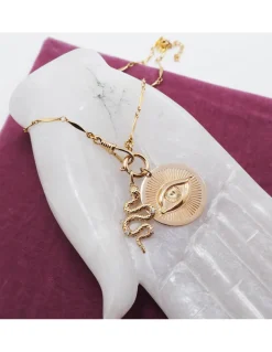 MÉDAILLES OEIL ET SERPENT (52€ à 65€)