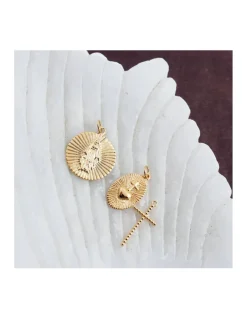 MÉDAILLES VIERGE MARIE, EX VOTO ET CROIX PERLÉE (21€ à 41€)