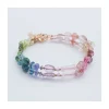 MIAMI - BRACELET ARC-EN-CIEL DE PIERRES NATURELLES