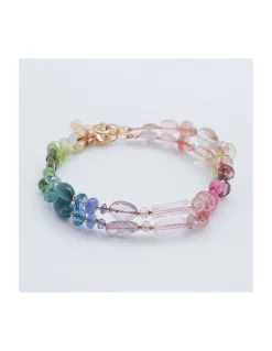 MIAMI - BRACELET ARC-EN-CIEL DE PIERRES NATURELLES