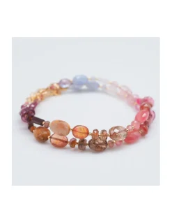 MIAMI - BRACELET ARC-EN-CIEL DE PIERRES SEMI-PRÉCIEUSES