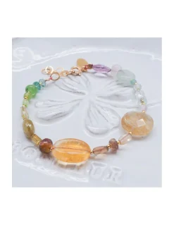MIAMI - BRACELET ARC-EN-CIEL DE PIERRES SEMI-PRÉCIEUSES