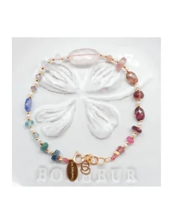 MIAMI - BRACELET ARC-EN-CIEL DE PIERRES NATURELLES