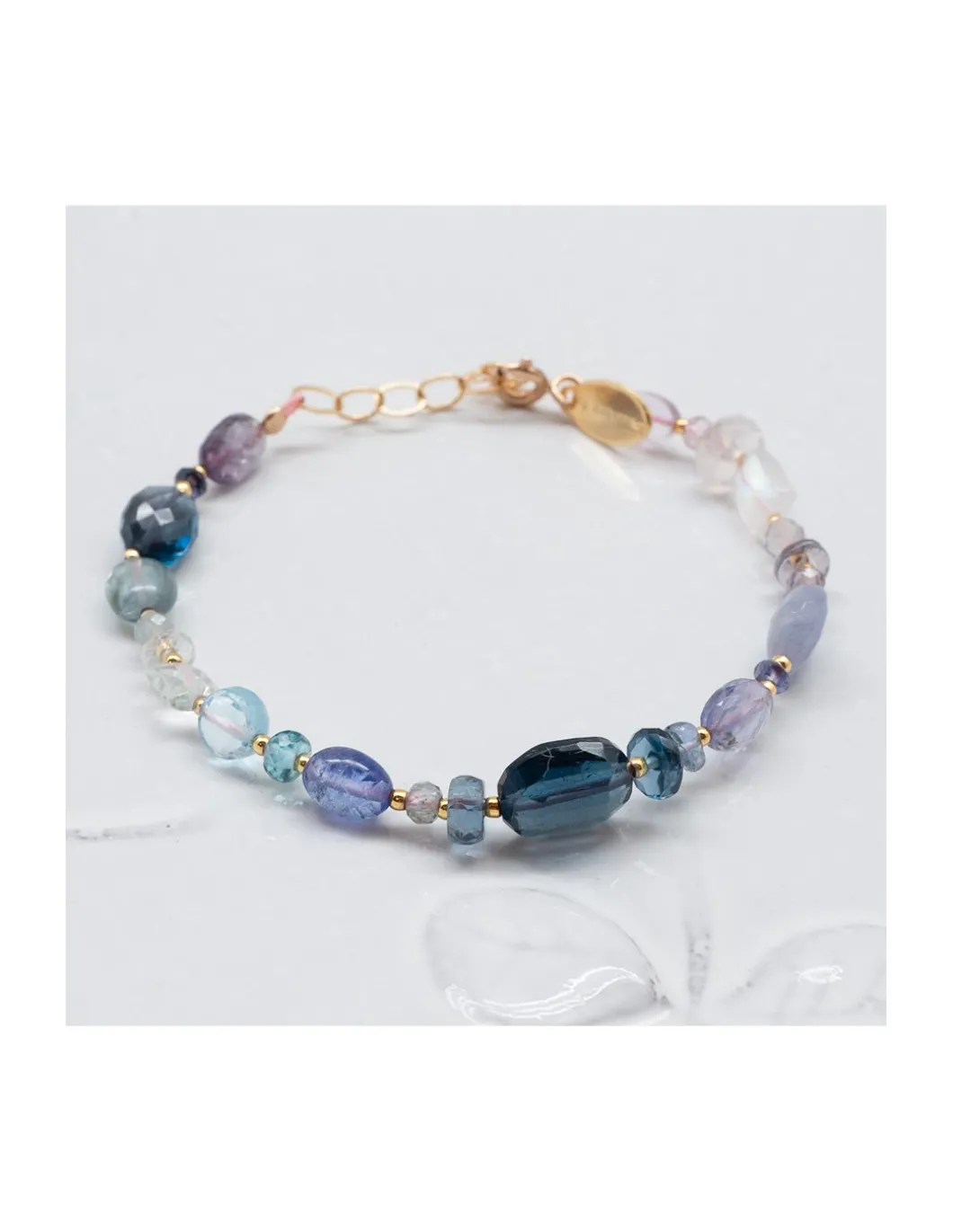 MIAMI - BRACELET ARC-EN-CIEL DE PIERRES SEMI-PRÉCIEUSES