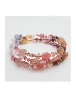 MIAMI - BRACELET ARC-EN-CIEL DE PIERRES NATURELLES