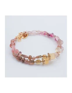 MIAMI - BRACELET ARC-EN-CIEL DE PIERRES NATURELLES