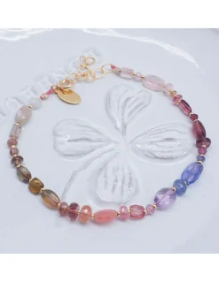 MIAMI - BRACELET ARC-EN-CIEL DE PIERRES NATURELLES