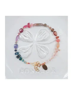 MIAMI - BRACELET ARC-EN-CIEL DE PIERRES SEMI-PRÉCIEUSES