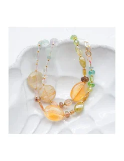 MIAMI - BRACELET ARC-EN-CIEL DE PIERRES SEMI-PRÉCIEUSES