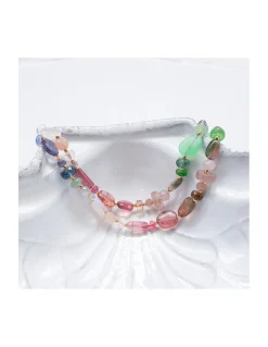 MIAMI - BRACELET ARC-EN-CIEL DE PIERRES SEMI-PRÉCIEUSES