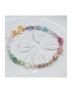MIAMI - BRACELET ARC-EN-CIEL DE PIERRES NATURELLES