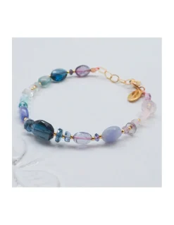 MIAMI - BRACELET ARC-EN-CIEL DE PIERRES SEMI-PRÉCIEUSES