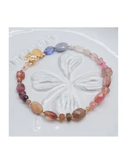 MIAMI - BRACELET ARC-EN-CIEL DE PIERRES NATURELLES