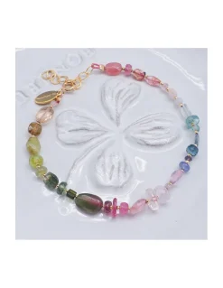 MIAMI - BRACELET ARC-EN-CIEL DE PIERRES NATURELLES